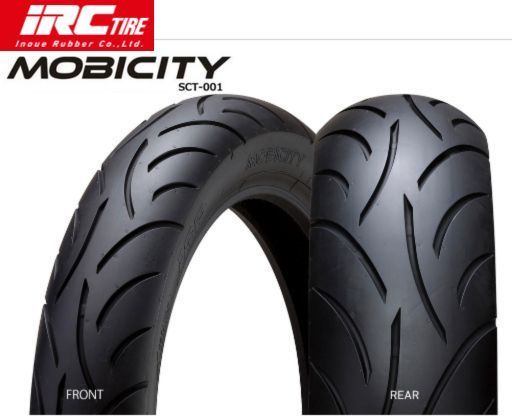新品 IRC SCT-001 F120/70-13 R130/70-13 TL 前後セット
