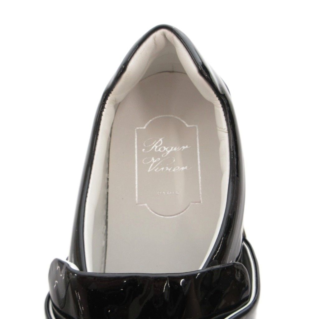 ロジェヴィヴィエ ROGER VIVIER ビジューバックル スリッポン 
