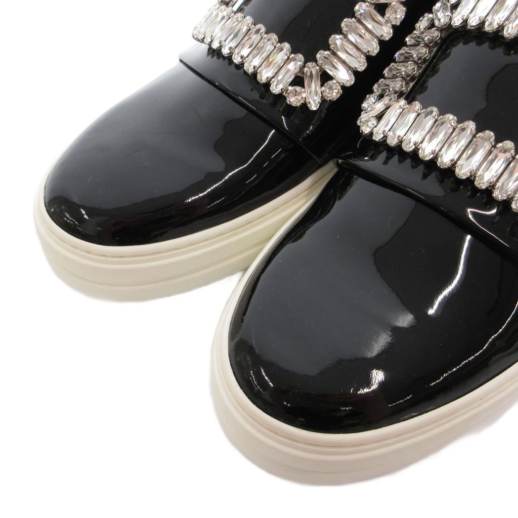 ロジェヴィヴィエ ROGER VIVIER ビジューバックル スリッポン
