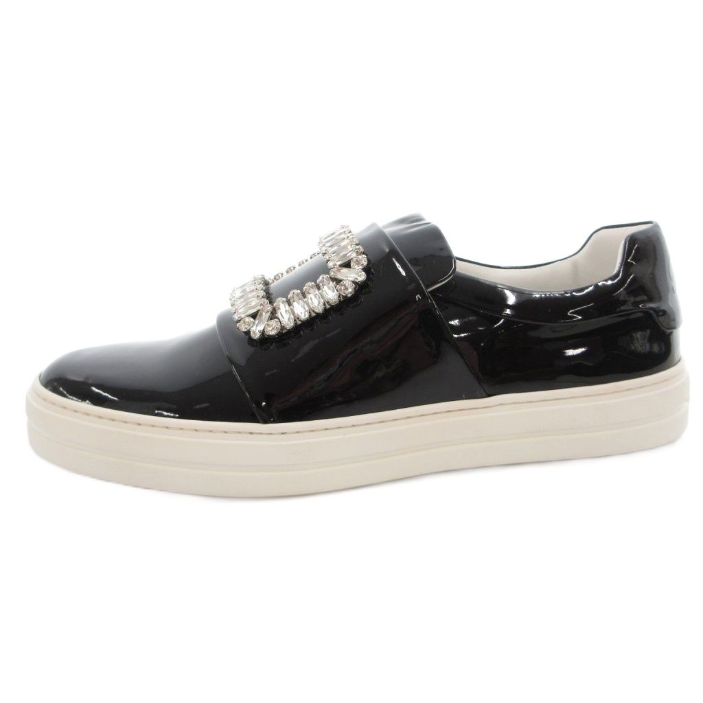 ロジェヴィヴィエ ROGER VIVIER ビジューバックル スリッポン