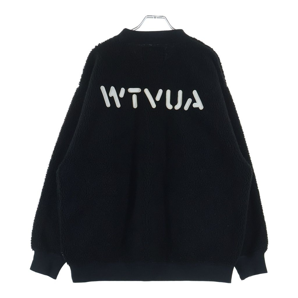 WTAPS ダブルタップス 22AW BAVEL MOCK NECK バベル モックネック ボア スウェットトレーナー ブラック 222ATDT-CSM28 WTAPS (ダブルタップス) 22AW BAVEL MOCK NECK バベル モックネック