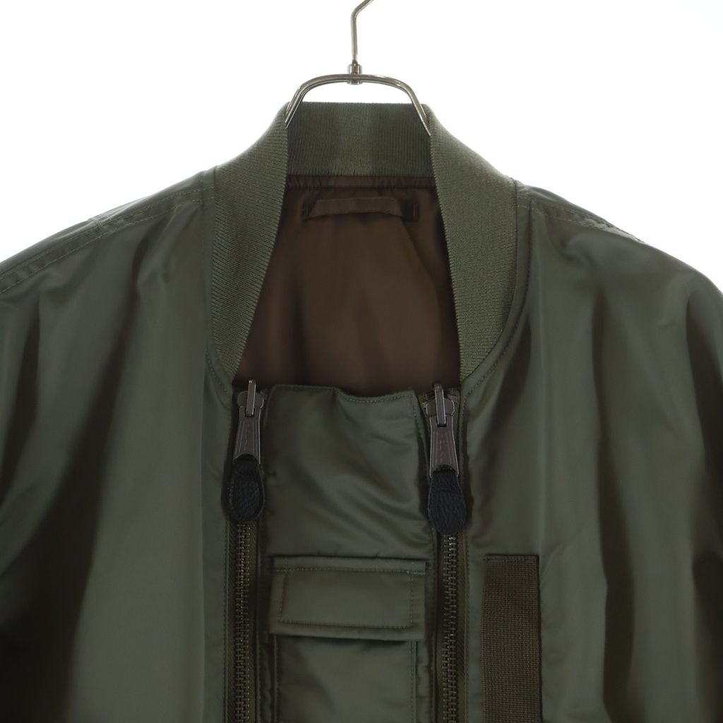 BAL original バル カーキ　ボンバージャケット MA-1 3M bal (バル) SPIEWAK DOUBEL ZIP BOMBER JACKET ダブルジップ フライト
