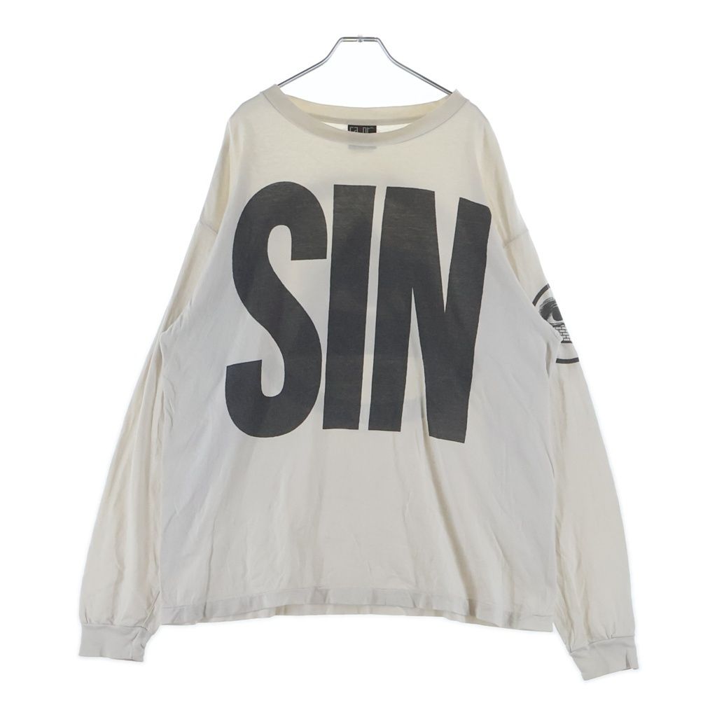 SAINT MICHAEL (セントマイケル) 21AW LS TEE SIN シン 両面プリントT
