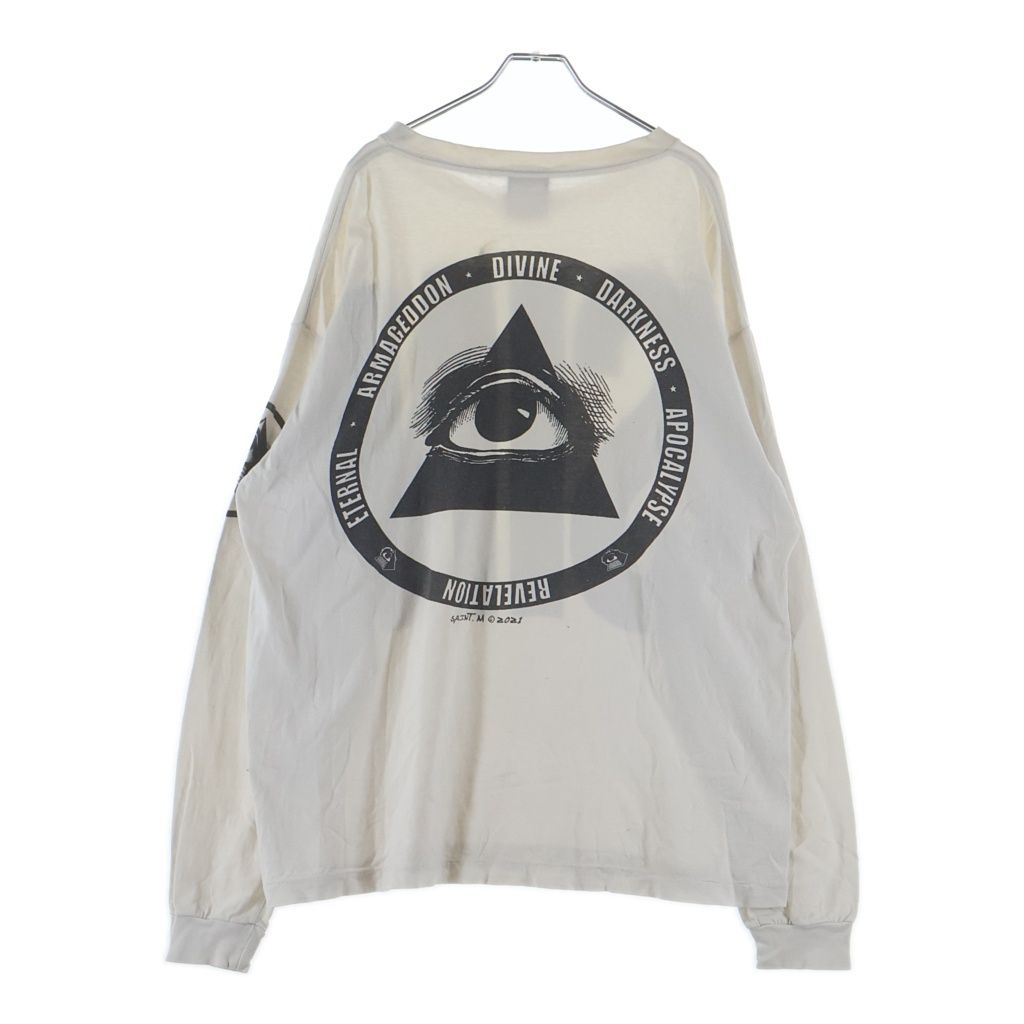 SAINT MICHAEL (セントマイケル) 21AW LS TEE SIN シン 両面プリントT