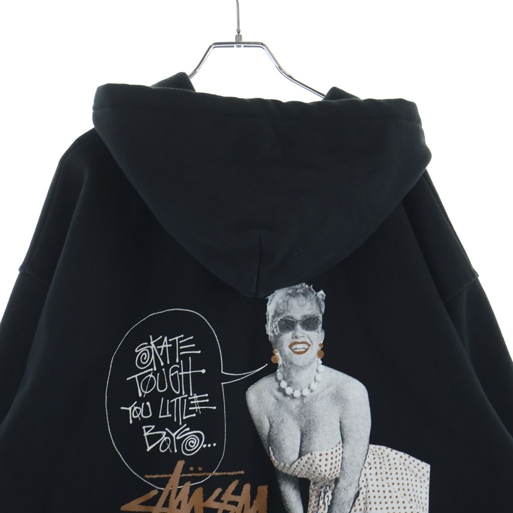 STUSSY (ステューシー) 23AW Skate Tough Hoodie ストックロゴ バック