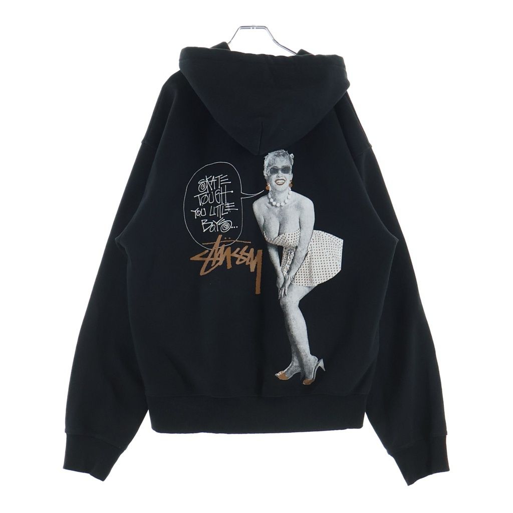 STUSSY (ステューシー) 23AW Skate Tough Hoodie ストックロゴ バック