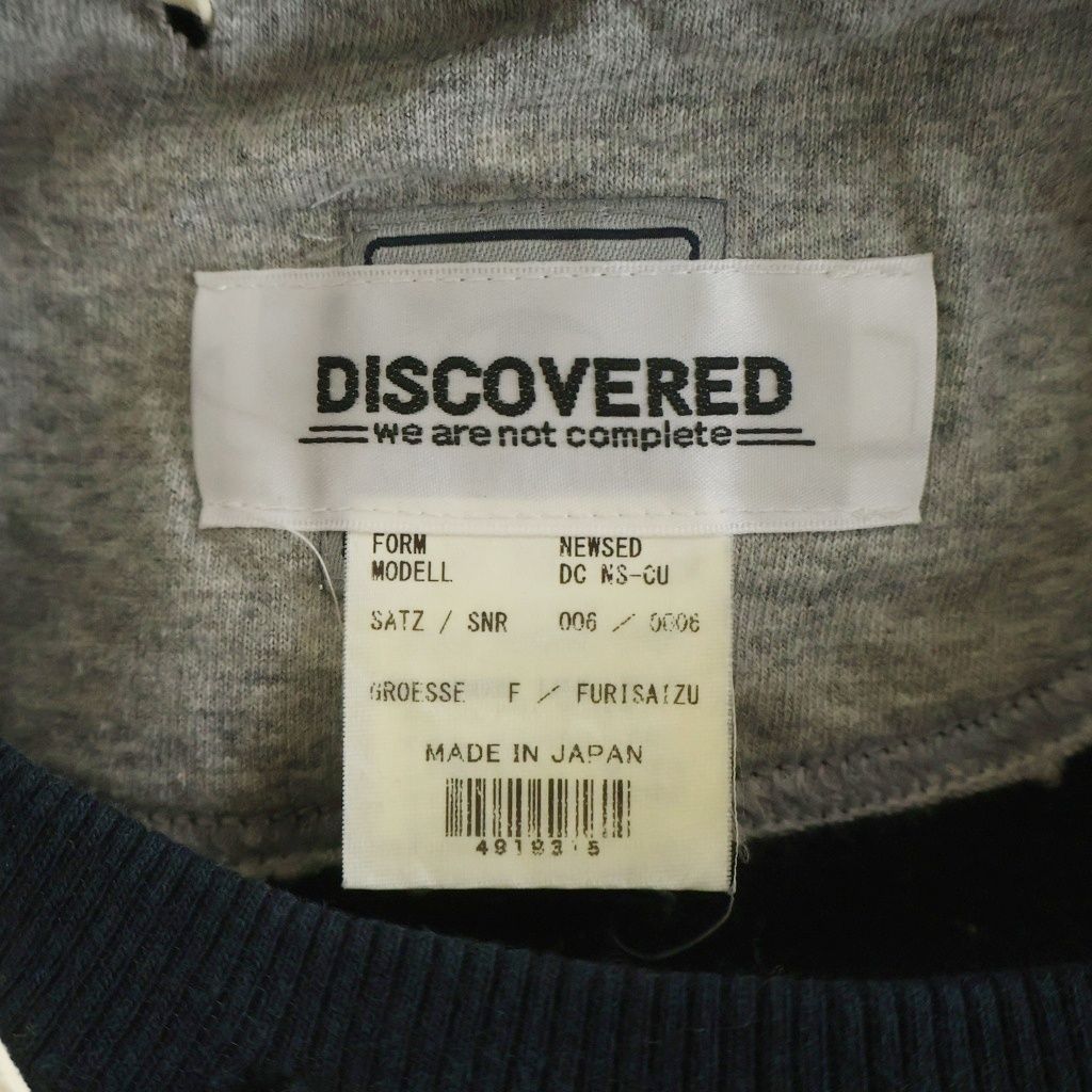 DISCOVERED (ディスカバード) ×NEWSED Sweatshirt チャンピオン 再構築
