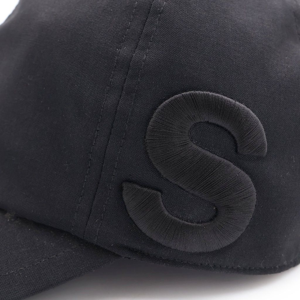 Sacai (サカイ) 22SS S CAP SUITING サイドSロゴ ベースボールキャップ