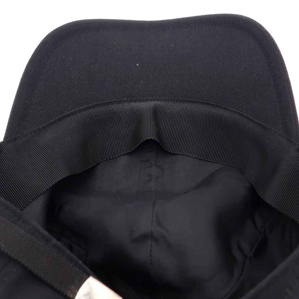 Sacai (サカイ) 22SS S CAP SUITING サイドSロゴ ベースボールキャップ