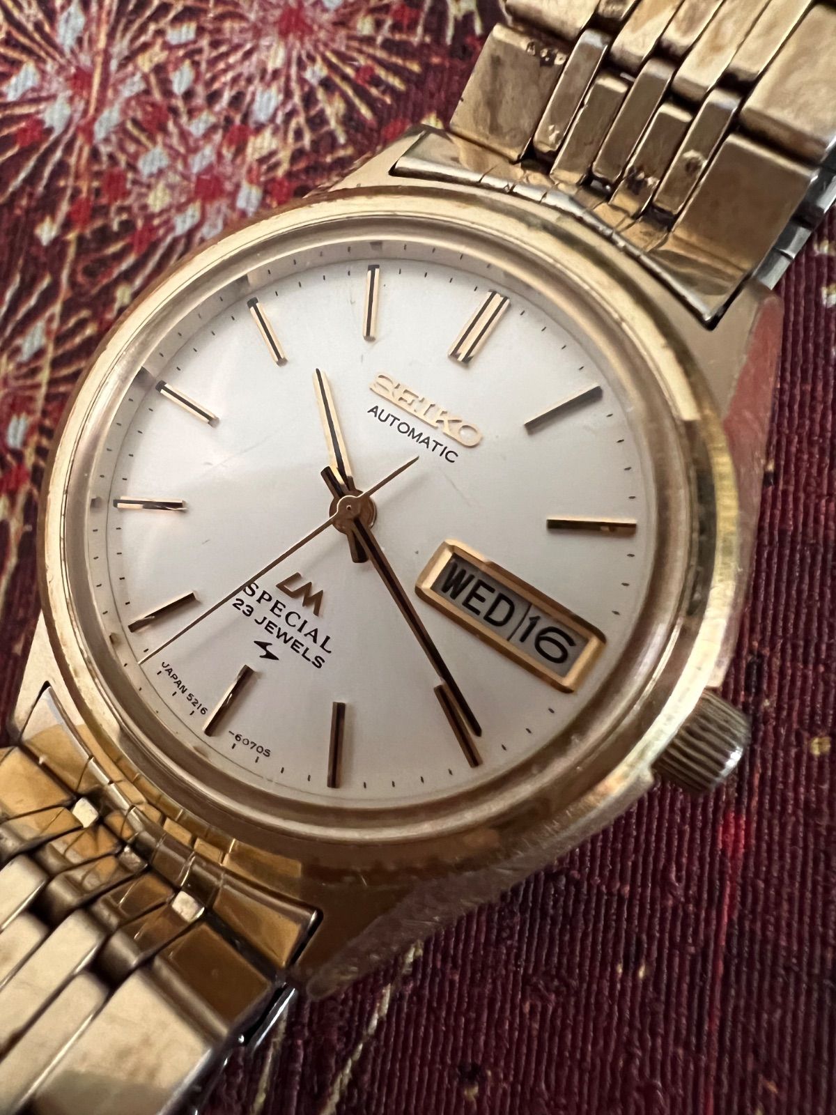 SEIKO セイコー ロードマチック スペシャル 5216-6050 ブルー AT