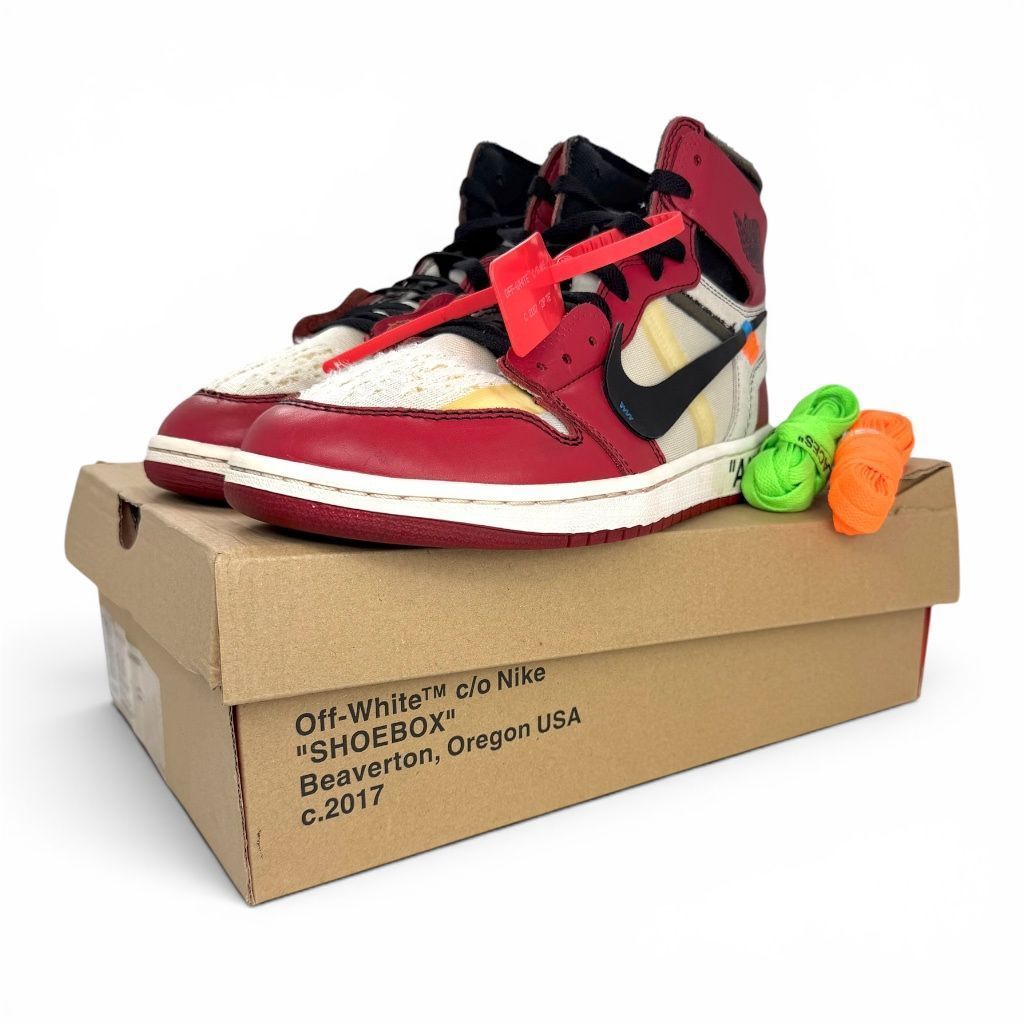 激レア 希少 Off-White × NIKE AIR JORDAN 1 RETRO HIGH THE TEN
