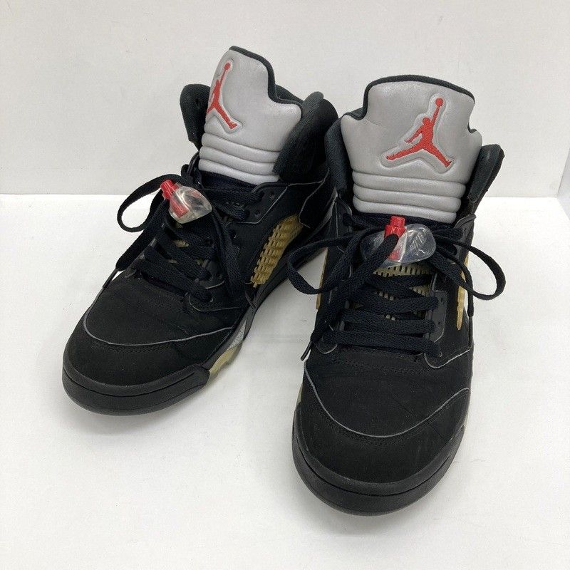 NIKE Air Jordan 5 Retro OG Black Metallic スニーカー 845035-003