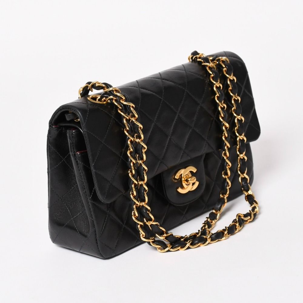 CHANEL シャネル マトラッセ23 Wフラップ Wチェーンショルダーバッグ