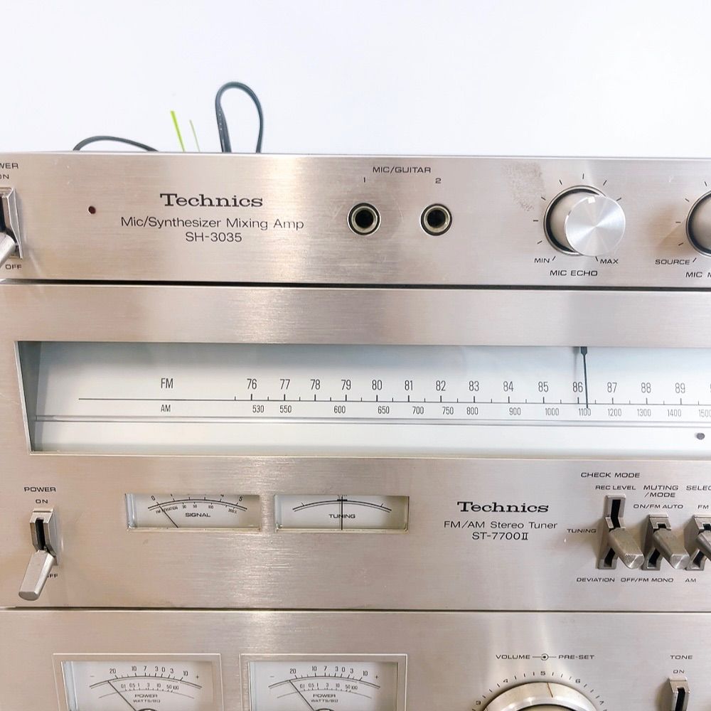 H-1620 Technics テクニクス コンポセット SH-3035 ST-7700II SU