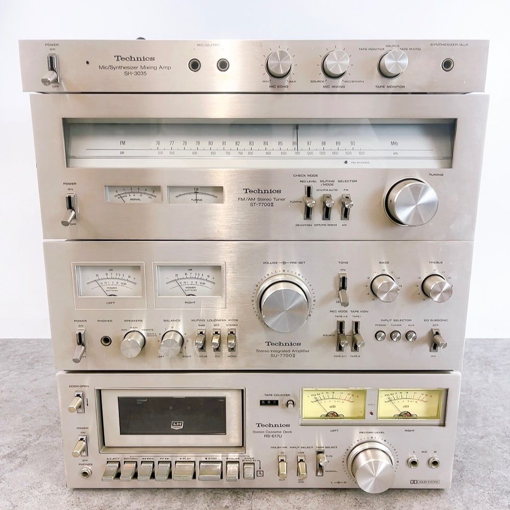 H-1620 Technics テクニクス コンポセット SH-3035 ST-7700II SU