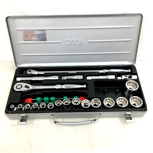 KTC 京都機械工具 ソケットレンチセット TB415X 12.7mm (1/2インチ) 21点セット12角 自動車整備 機械整備 ハンドツール ★DT583