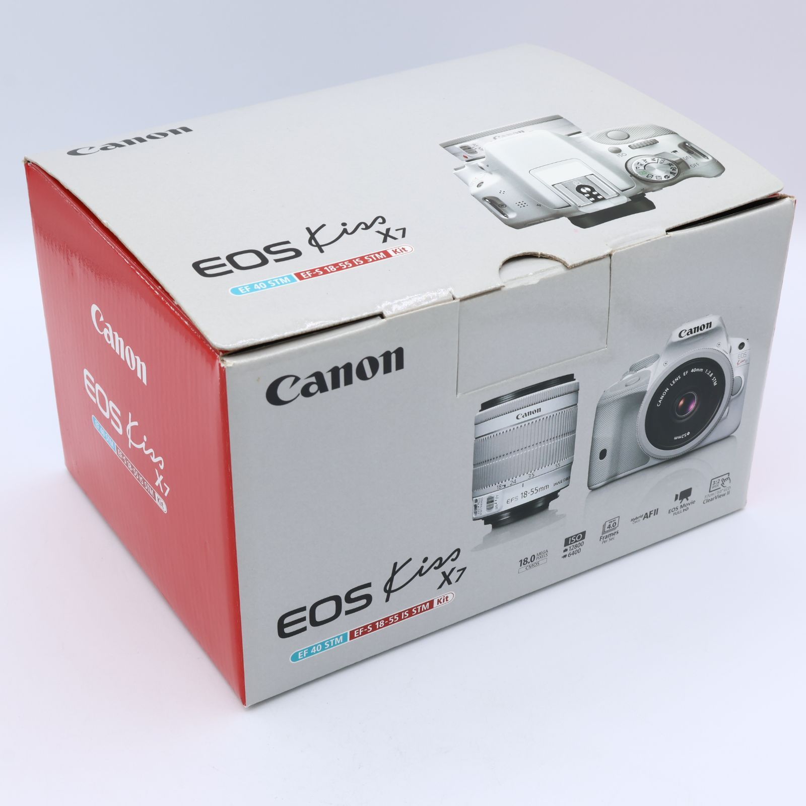 シャッター回数：5532回】Canon キヤノン EOS Kiss X7 ダブルレンズ 