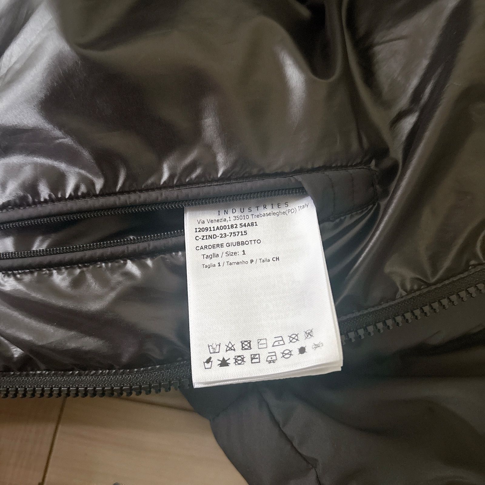 モンクレール MONCLER☆CARDERE☆ブラック☆サイズ1☆2023〜2024秋冬 