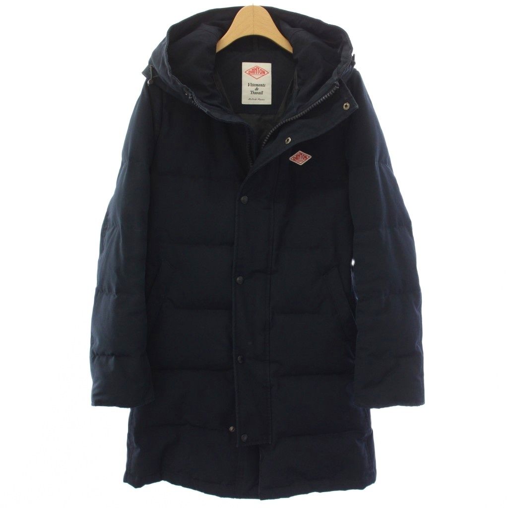 DANTON ダウンジャケット サイズ36 ダントン DANTON ダウンコート アウター 36 紺 ネイビー JD-8744 LAS