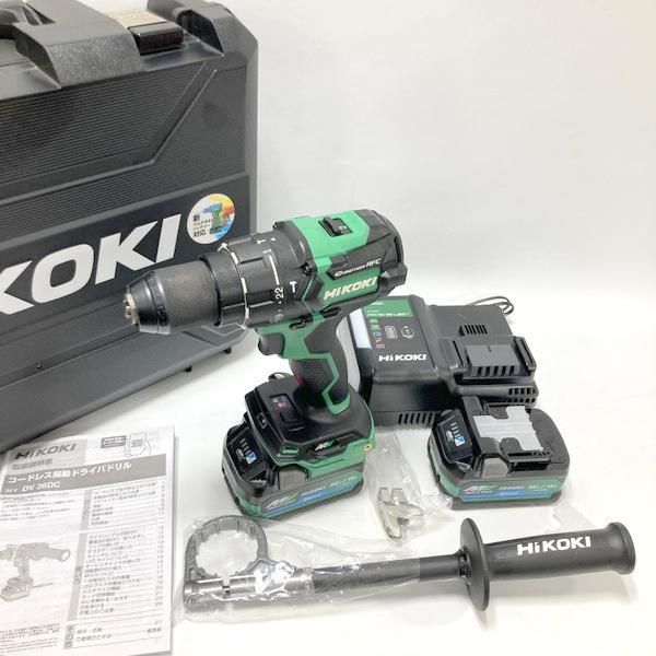 HiKOKI ハイコーキ コードレス振動ドライバドリル DV36DC 2XPSZ 13mm 36V マルチボルト Bluetooth ★DT476