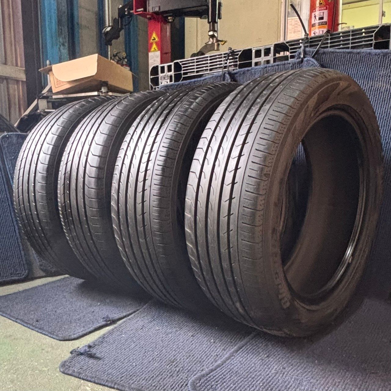 ☆送料無料☆【2024年製造】【溝6.5~8.5分山】YOKOHAMA BluEarth-RV RV03 4本 205/55R17 ASP3663
