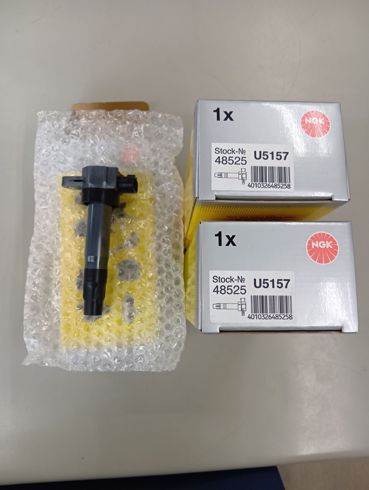 NGK U5157 イグニッションコイル 3本 - メルカリ