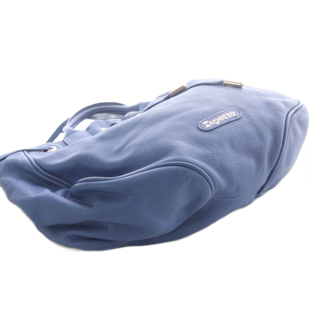 レペット Repetto ハンドバッグ ショルダーバッグ 2way レザー 青