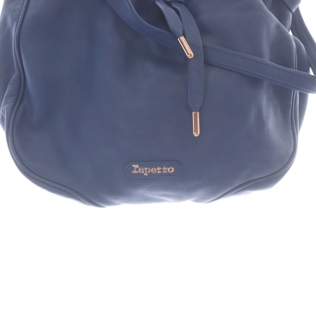 レペット Repetto ハンドバッグ ショルダーバッグ 2way レザー 青