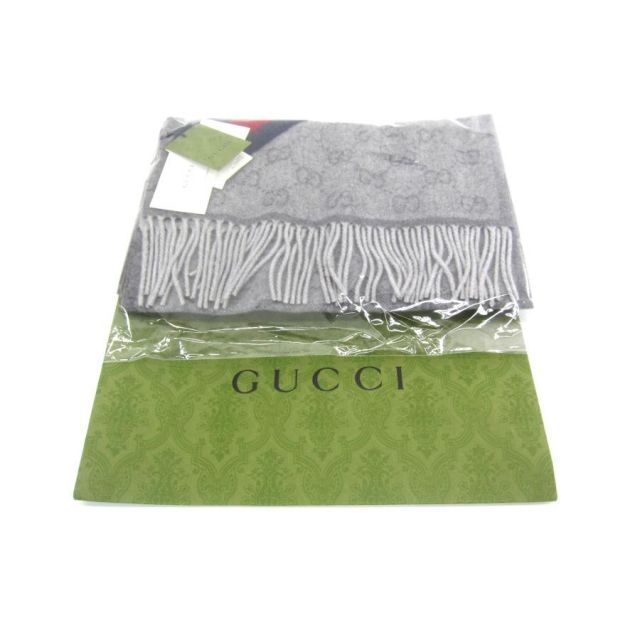 GUCCI グッチ 570603 GG柄マフラー .∠UP5812