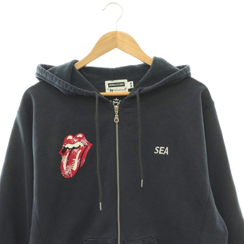 ウィンダンシー WIND AND SEA Logan Hooded Sweatshirt ジップアップ