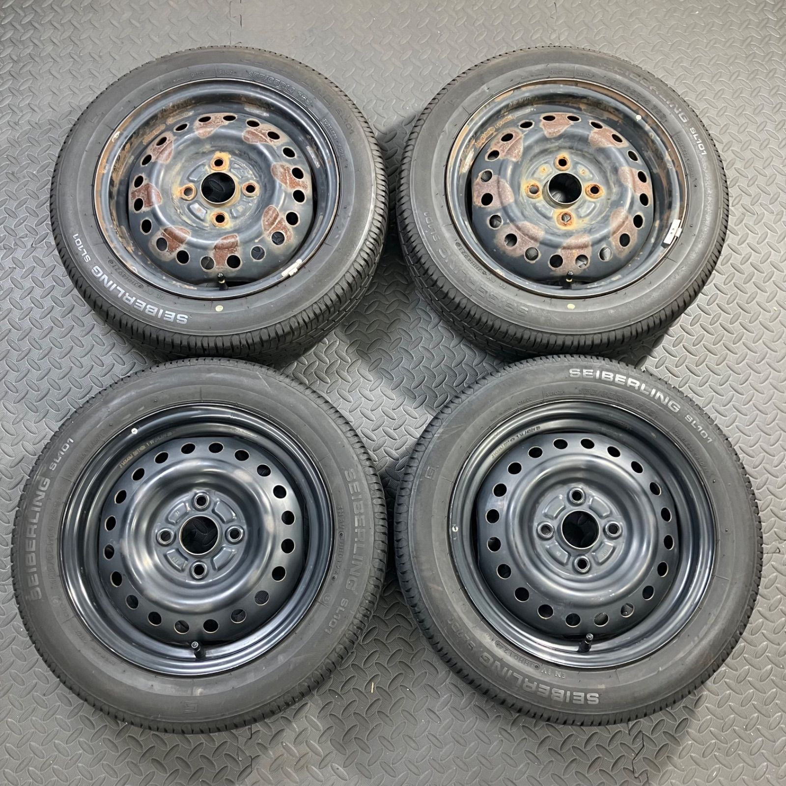 21/24年製 155/65R14 セイバーリングSL101 ダイハツ タント ムーヴ