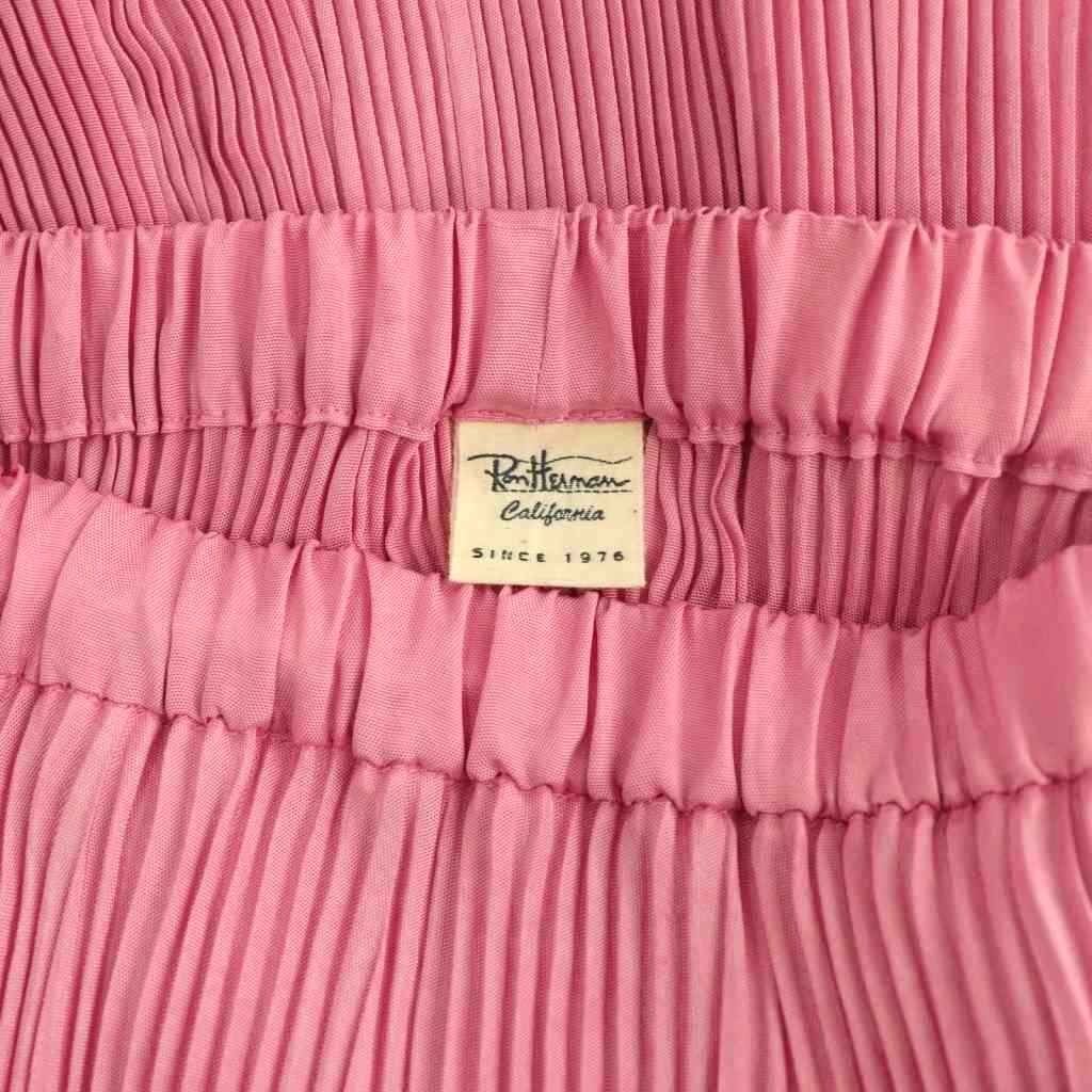 ロンハーマン Ron Herman 24SS プリーツスカート フレア ロング XS
