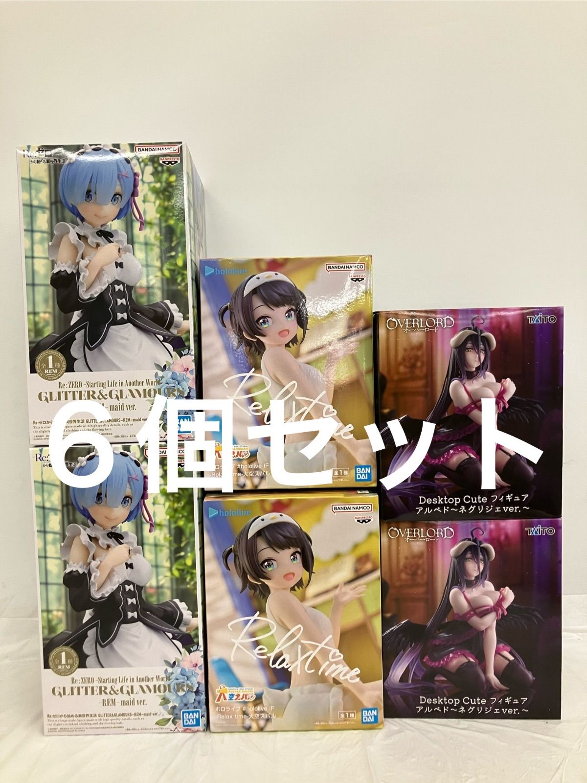 未開封 美少女 フィギュア まとめ オーバーロード 他 6個セット