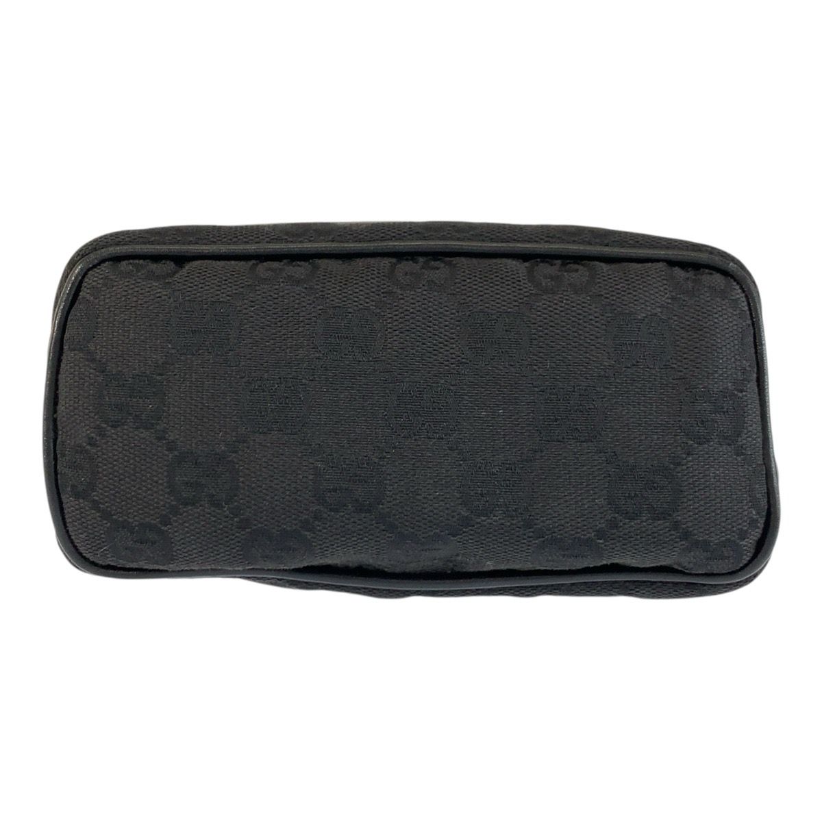 GUCCI グッチ ブラック 黒 GGキャンバス/レザー 34080 ハンドバッグ