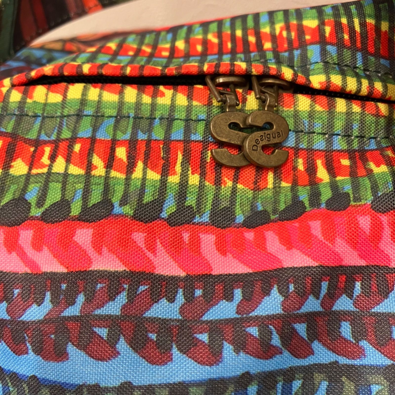 Y4153 Desigual デシグアル キャリー付き ボストンバッグ キャリー