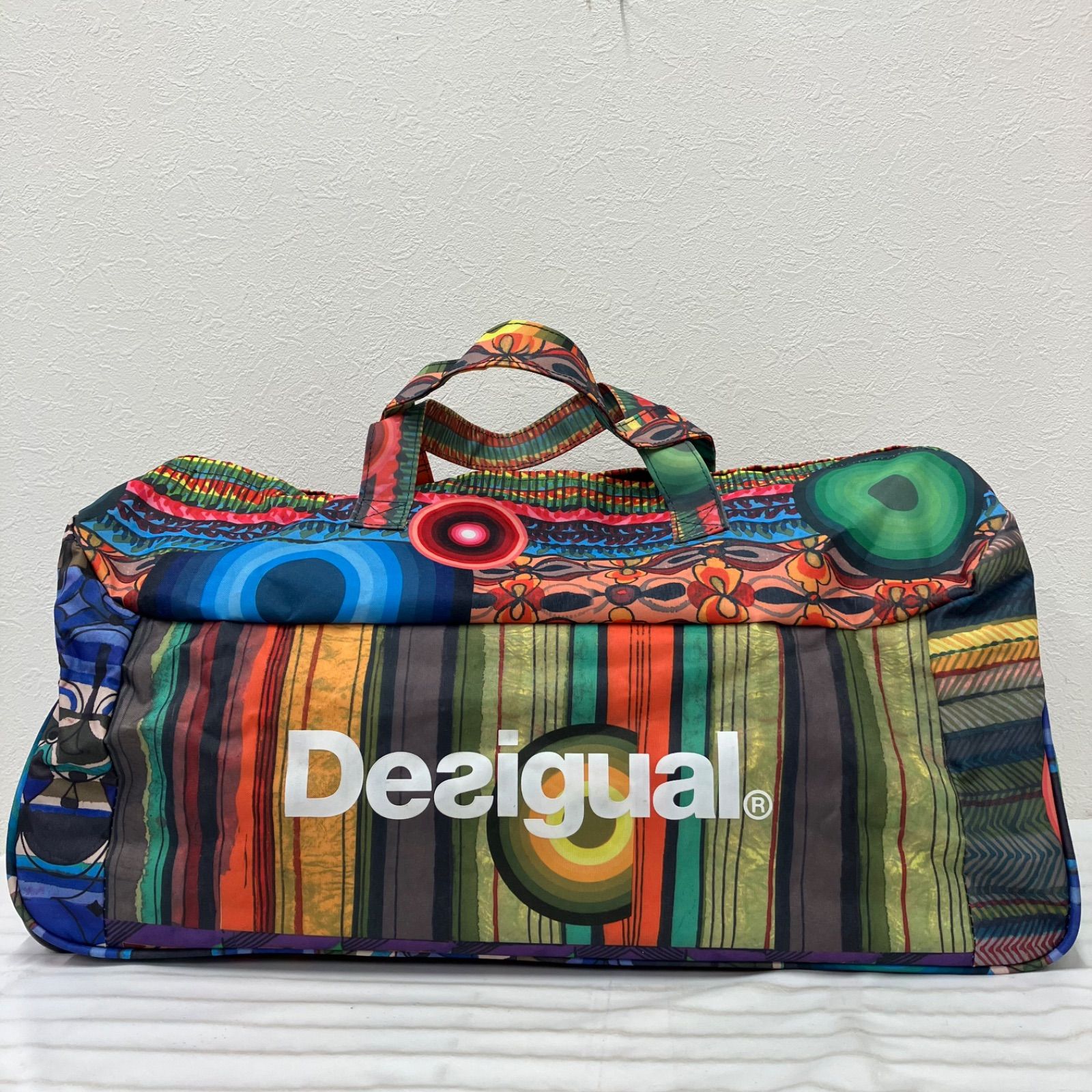 Y4153 Desigual デシグアル キャリー付き ボストンバッグ キャリー 