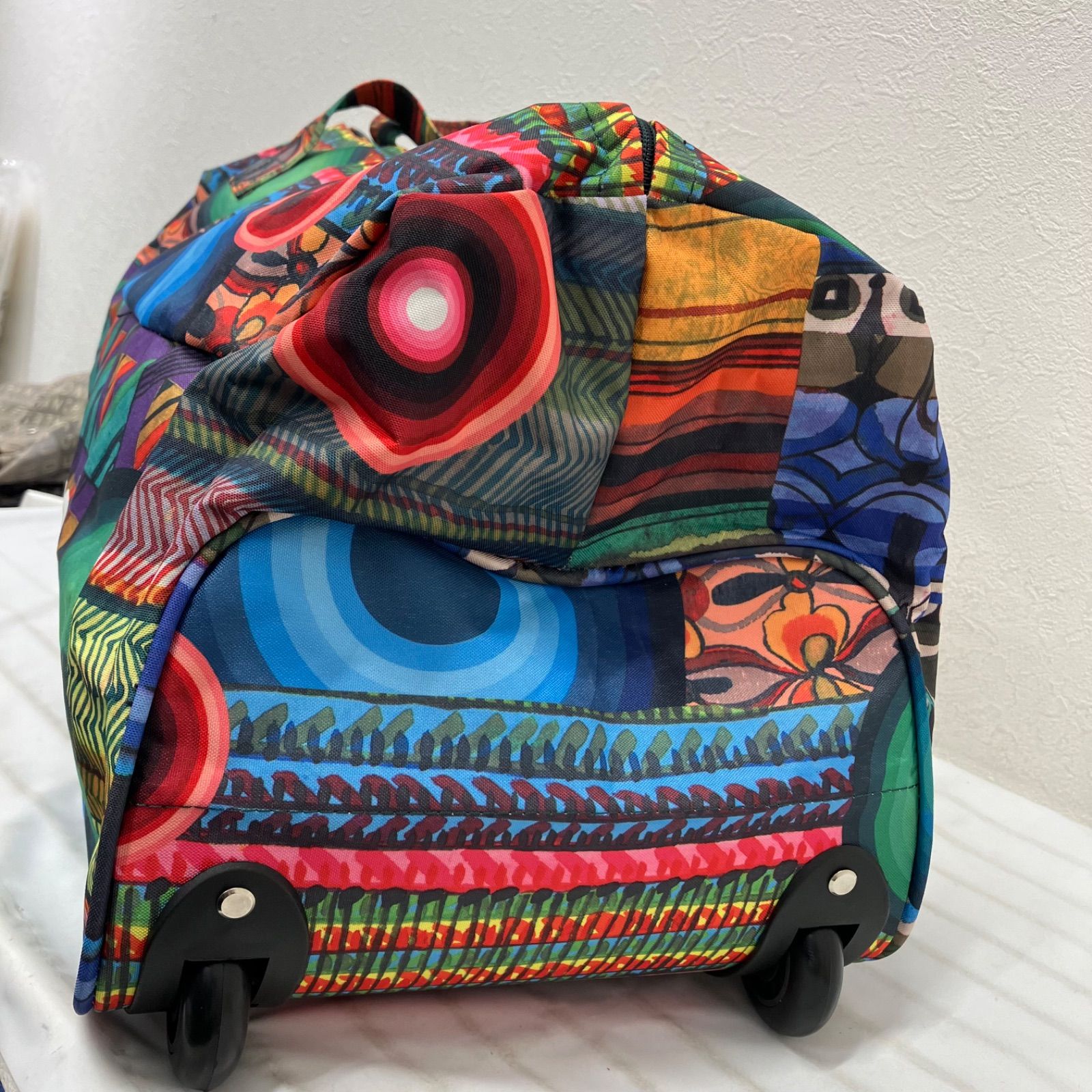 Y4153 Desigual デシグアル キャリー付き ボストンバッグ キャリー