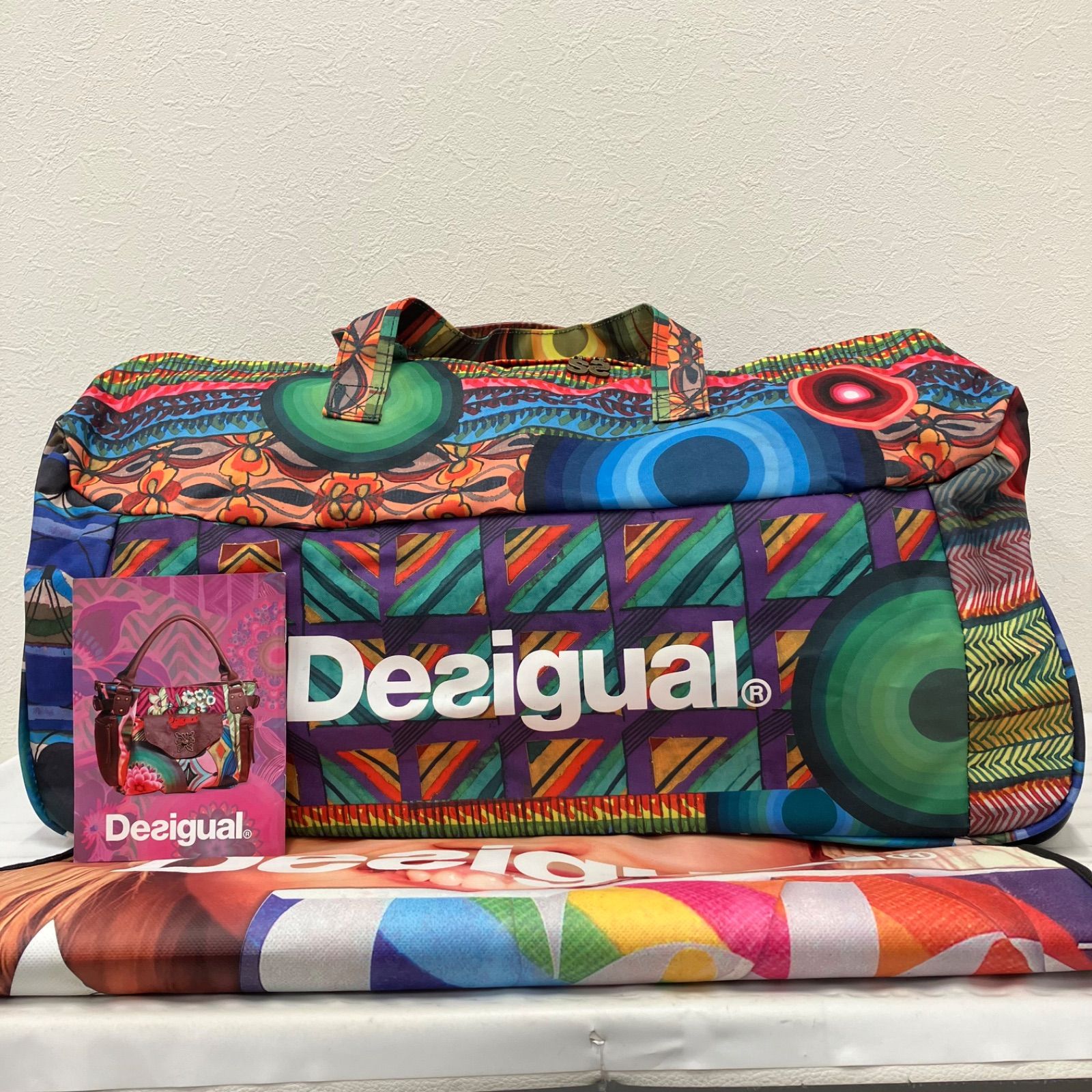 Y4153 Desigual デシグアル キャリー付き ボストンバッグ キャリー