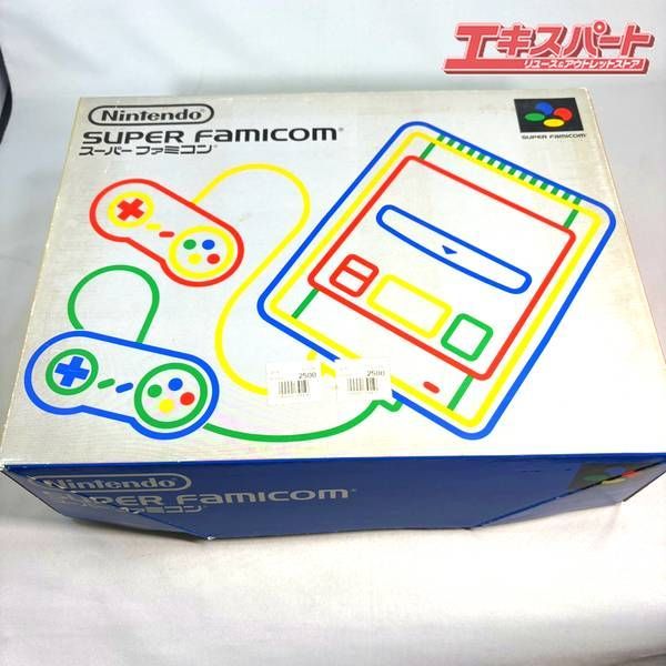 任天堂 スーパーファミコン SHVC-001 本体・箱・取説付き 電源ケーブルは欠品 通電確認済み 湘南台店