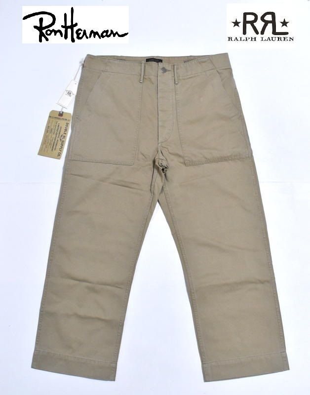 定価4万7300円】新品 RRL × ロンハーマン ユーティリティーパンツ W32