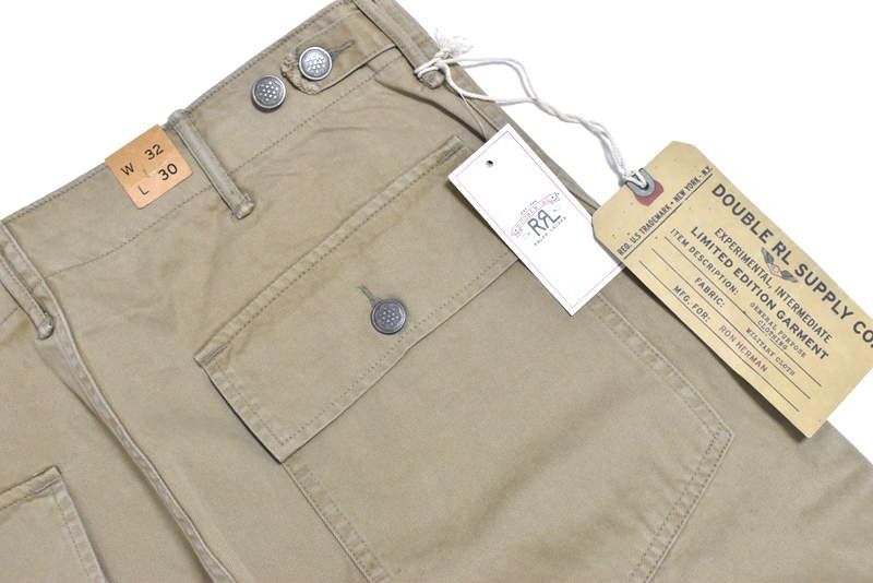 定価4万7300円】新品 RRL × ロンハーマン ユーティリティーパンツ W32