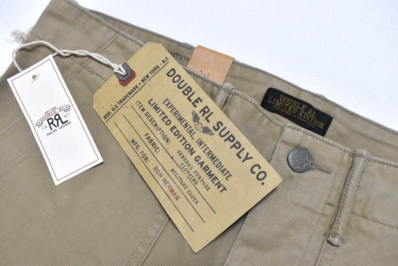 定価4万7300円】新品 RRL × ロンハーマン ユーティリティーパンツ W32