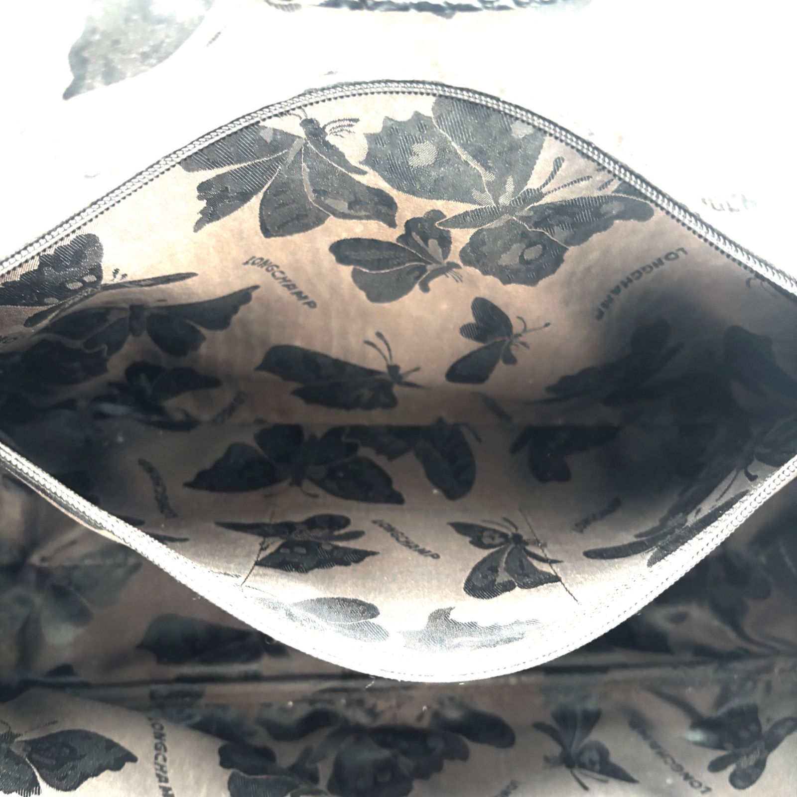 ロンシャン LONGCHAMP ロゾ トートバッグ ハンドバッグ ブラック 黒