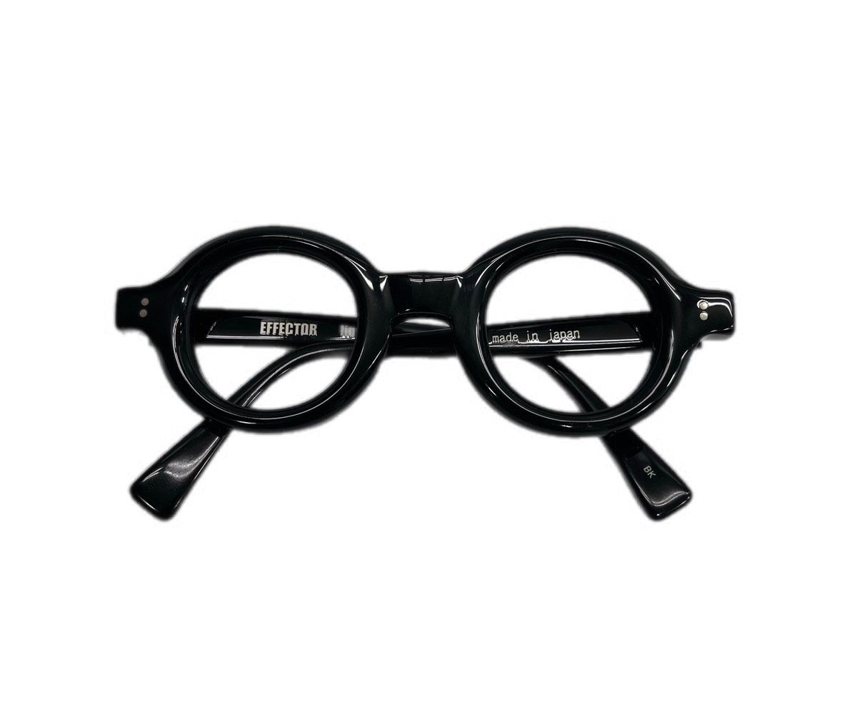 エフェクター EFFECTOR liquid リキッド BK レンズなし 黒 眼鏡