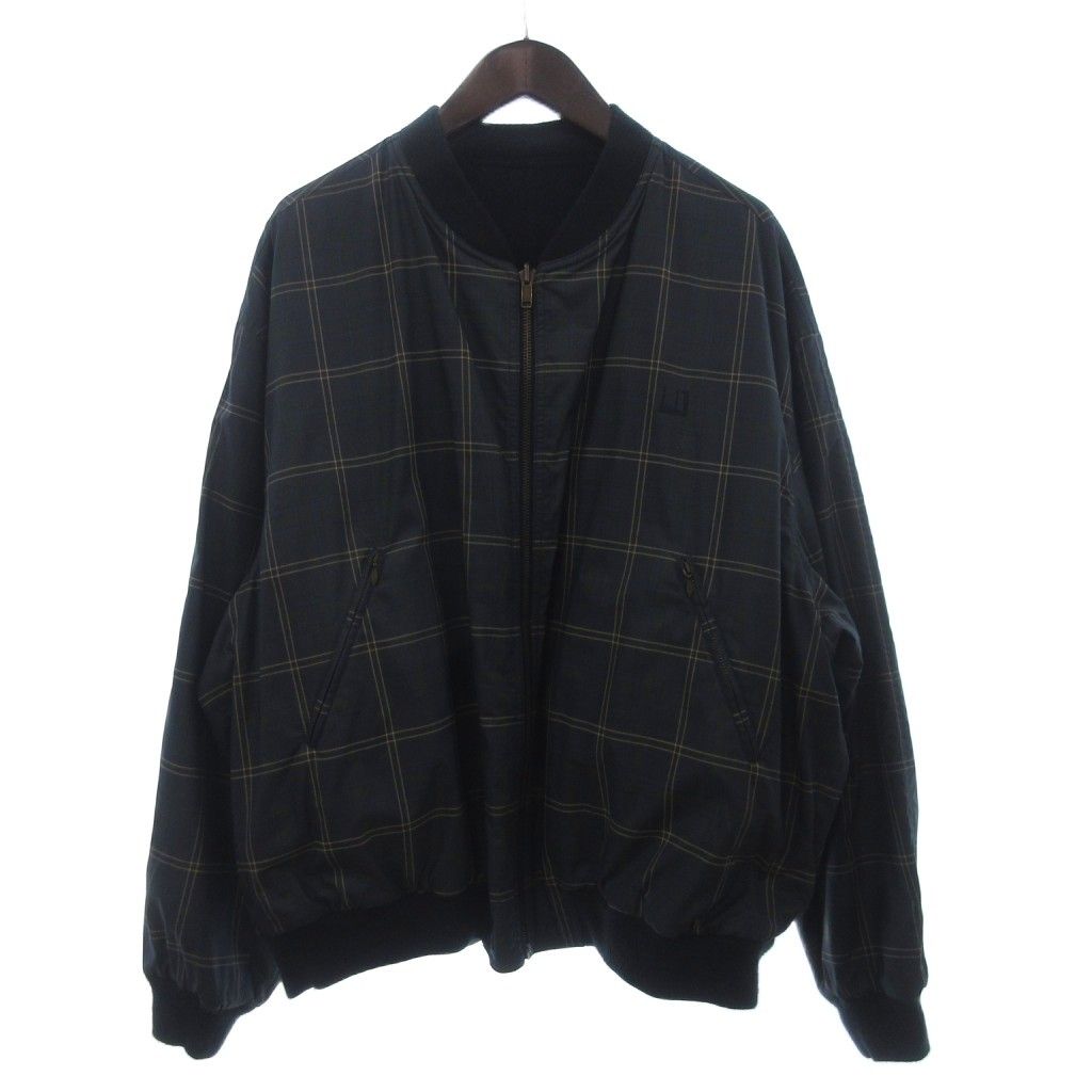 ダンヒル dunhill リバーシブル ブルゾン ジャケット フルジップ