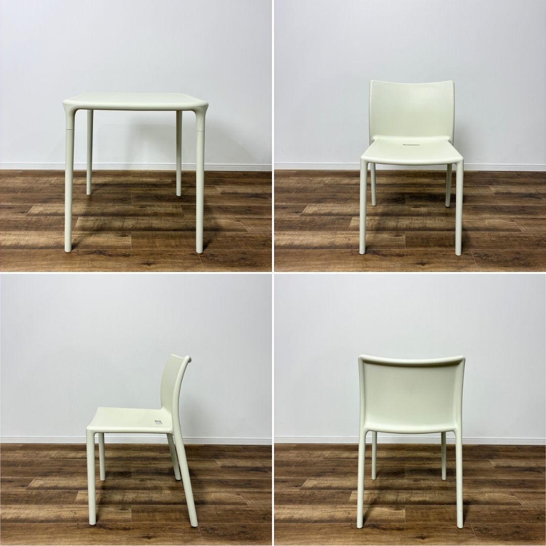 2セット】MAGIS マジス AIR-TABLE ＆ AIR-CHAIR ×2SET white エア