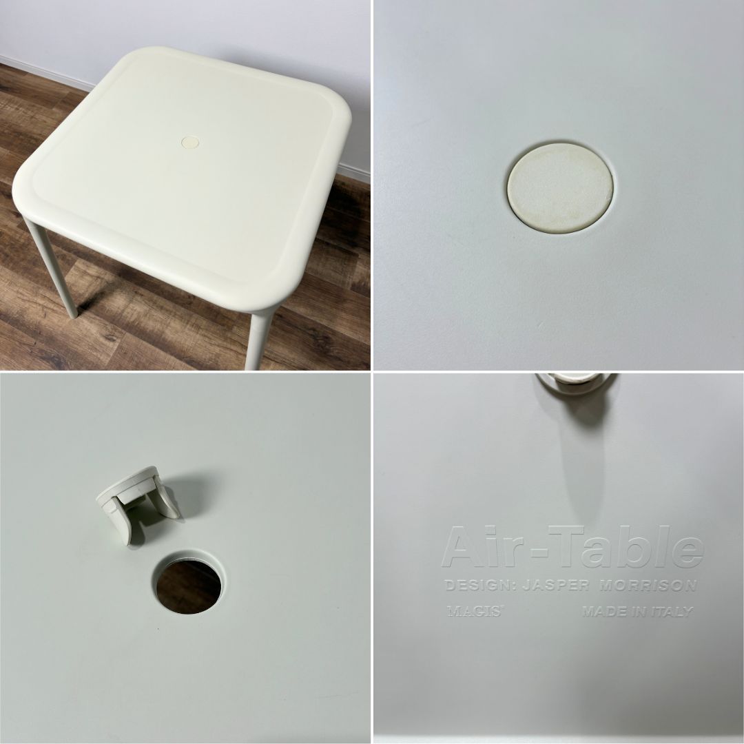 2セット】MAGIS マジス AIR-TABLE ＆ AIR-CHAIR ×2SET white エア
