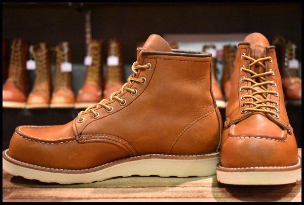 【8E 美品 23年】レッドウィング 875 アイリッシュセッター 茶 オロレガシー モックトゥ レースアップ ブーツ redwing HOPESMORE【GE553】