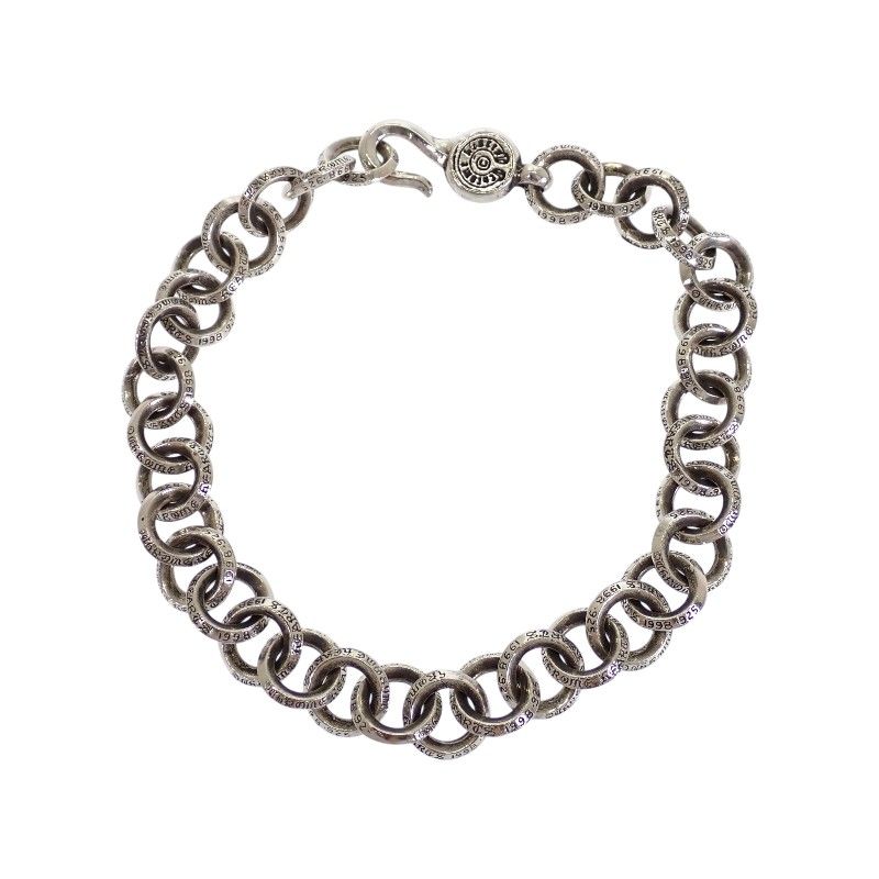 クロムハーツ CHROME HEARTS シングルBリングブレス シルバー925 1998