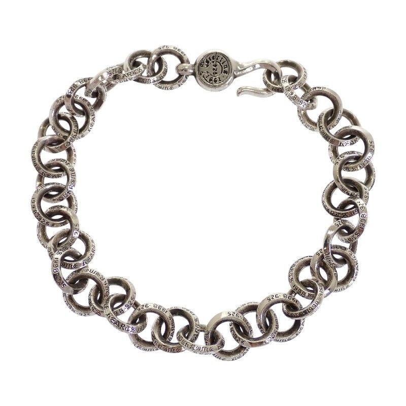 クロムハーツ CHROME HEARTS シングルBリングブレス シルバー925 1998